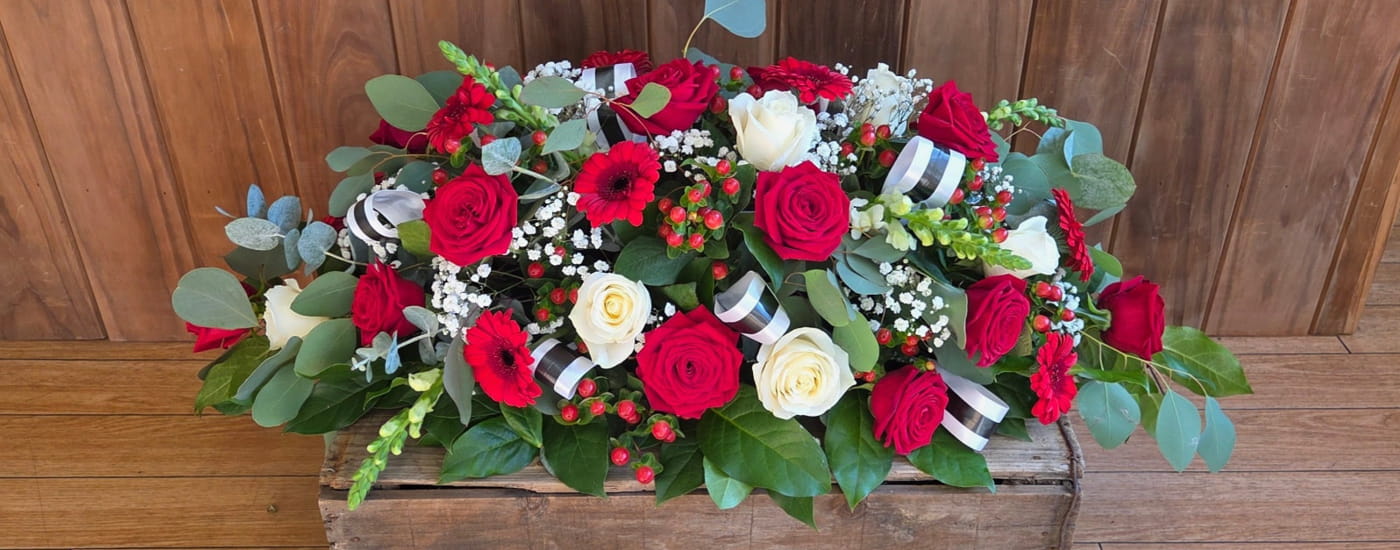 Funeral flowers from Ivy & Rose in Abergavenny