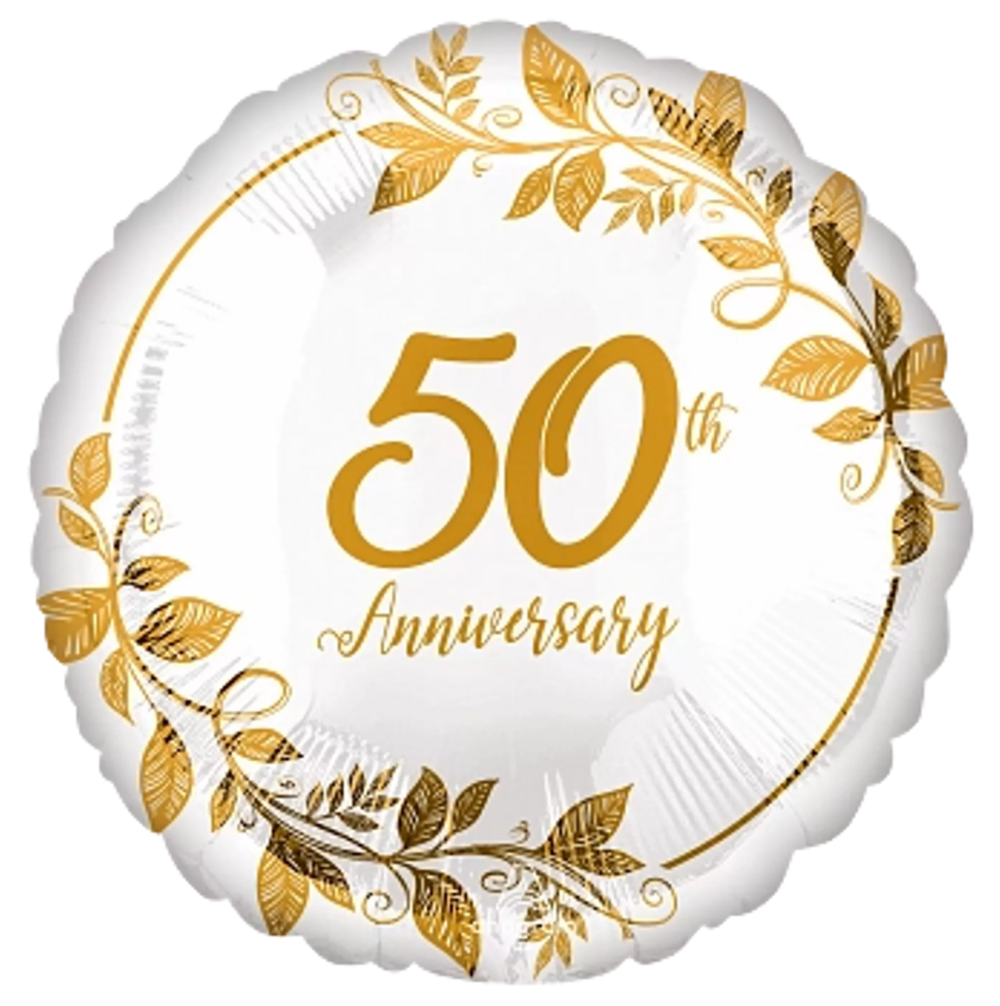 Golden Wedding 50 Years Balloon