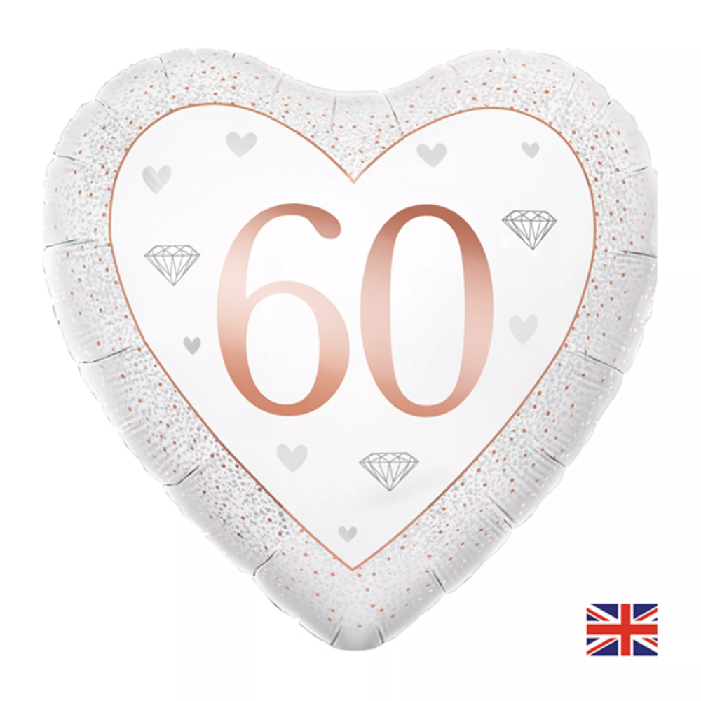 Diamond Wedding 60 Years Balloon