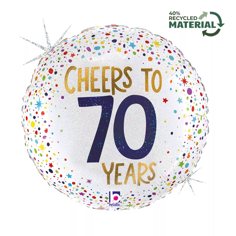70th Birthday Balloon