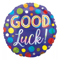 Good Luck Balloon - Why not add a Helium Balloon to your flowers! **Please note: Our Balloon designs vary, the picture shown is for illustration purposes and may not be the actual balloon we send out.*